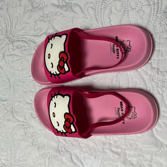 Hello Kitty Slide Sandals Size 12 - Picture 3 of 5